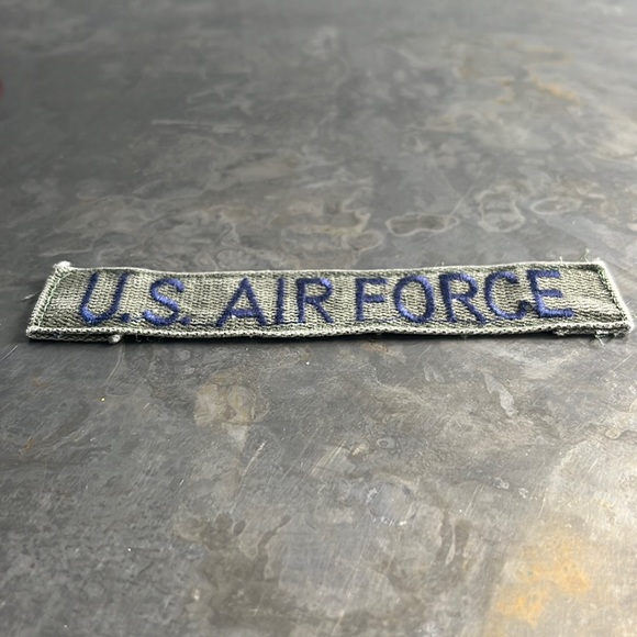 U.S. AIR FORCE embroidered tape patch - vintage - Picture 7 of 10